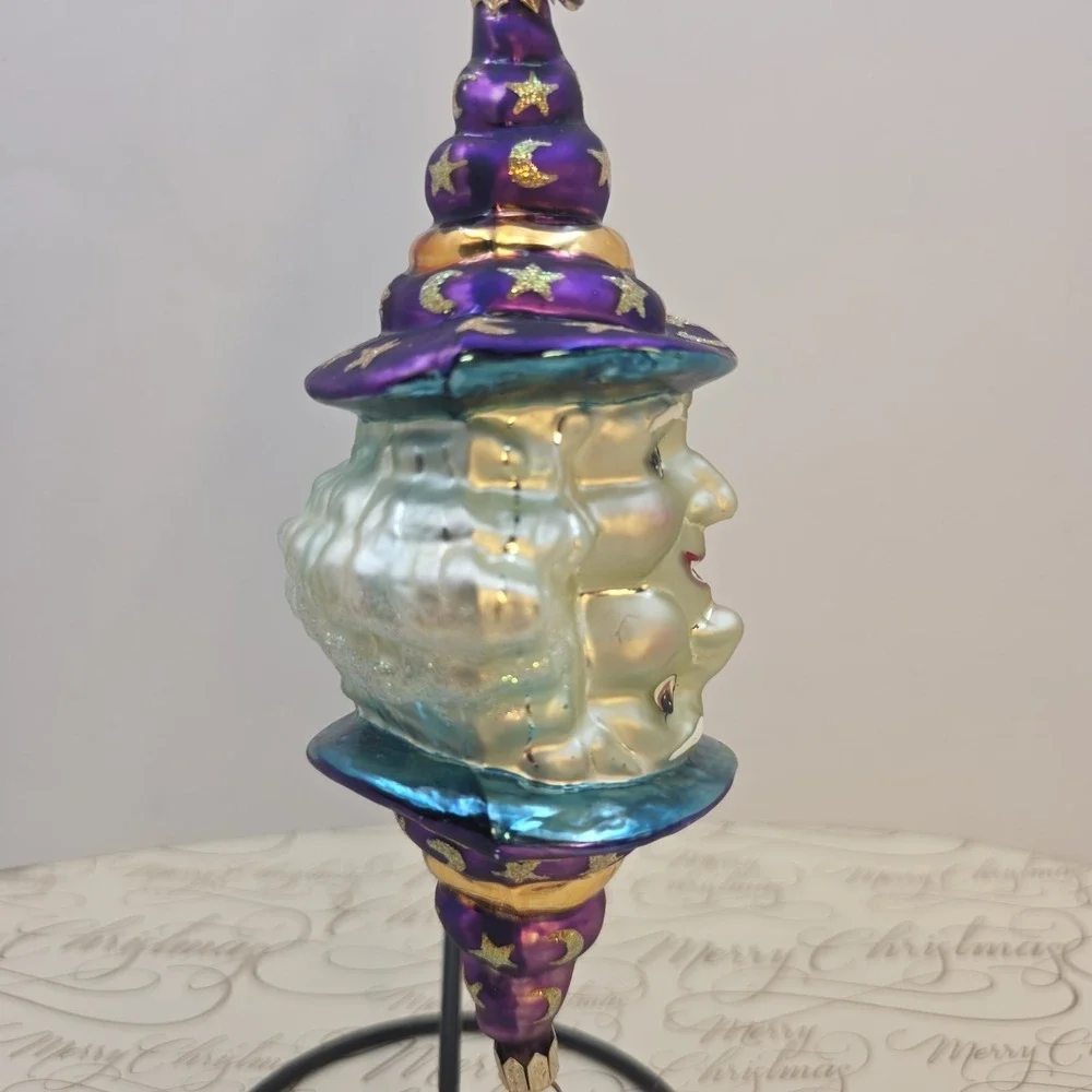 2000 Christopher Radko Good Witch Bad Witch Halloween Ornament 00-119-0 VTG 7